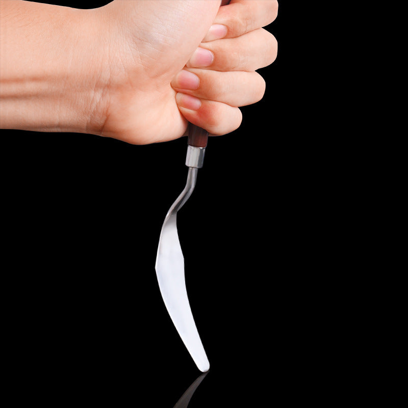 Palette Knife Set – 5PCS Stainless Steel Painting Knives for Acrylic, Oil & Gouache, Artist Spatula Tools for Mixing & Texture Painting