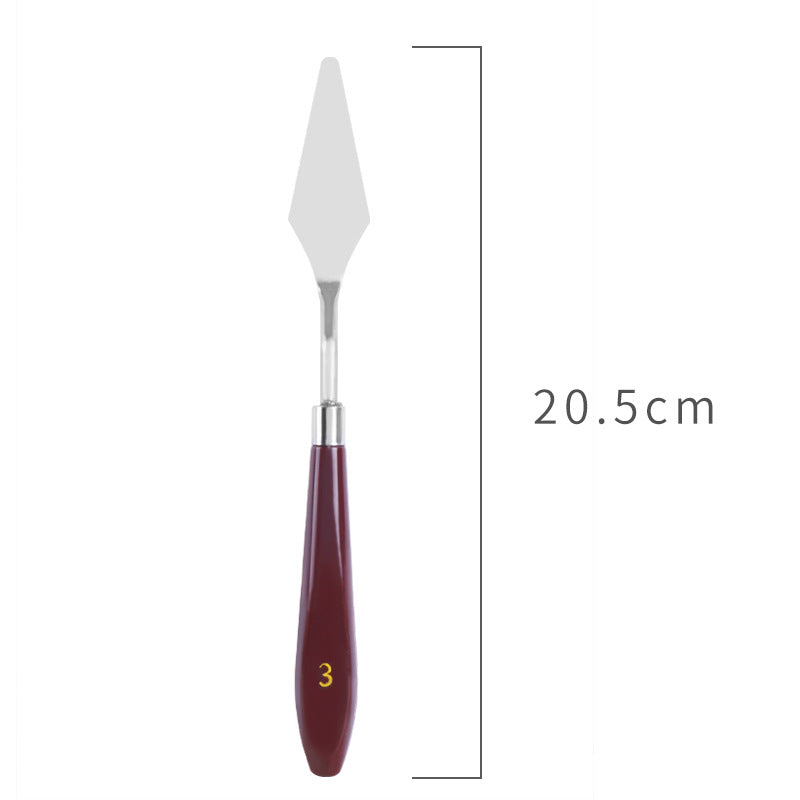 Palette Knife Set – 5PCS Stainless Steel Painting Knives for Acrylic, Oil & Gouache, Artist Spatula Tools for Mixing & Texture Painting