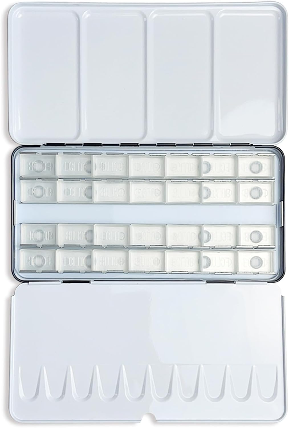 Large Watercolor Palette - Empty Watercolor Tins Palette Paint Case