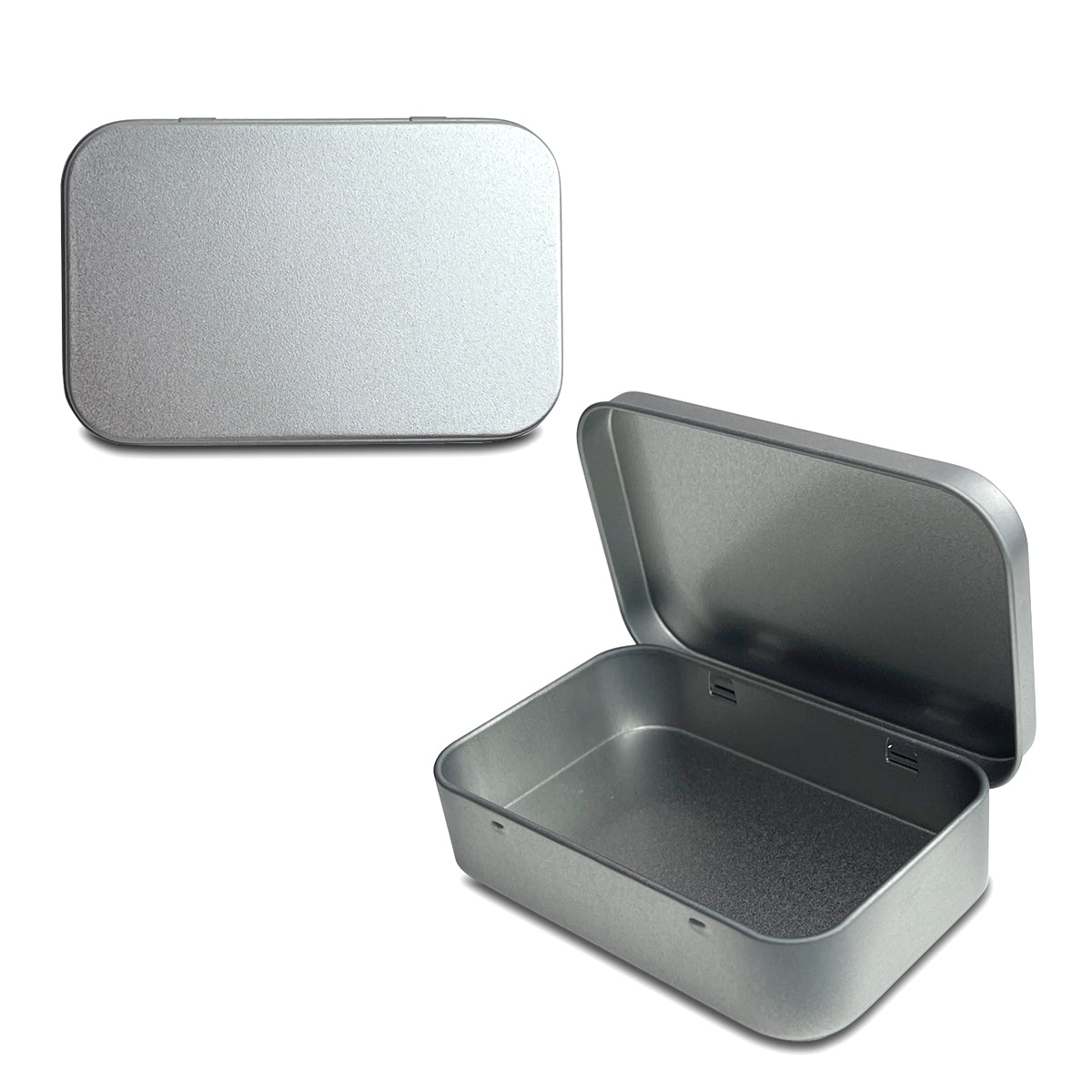 FCLUB Metal Empty Hinged Tins with 12pcs Magnetic Half Pans for DIY Travel Watercolor Painting