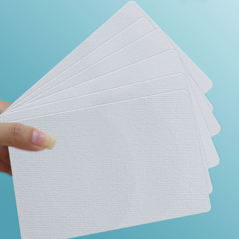 FCLUB 1000 Sheets Watercolor Paper 140LB/300GSM - 5x15cm(1.97"x6'') | Cold Pressed Pure Wood Pulp for Painting Art Works Drawing Supplies