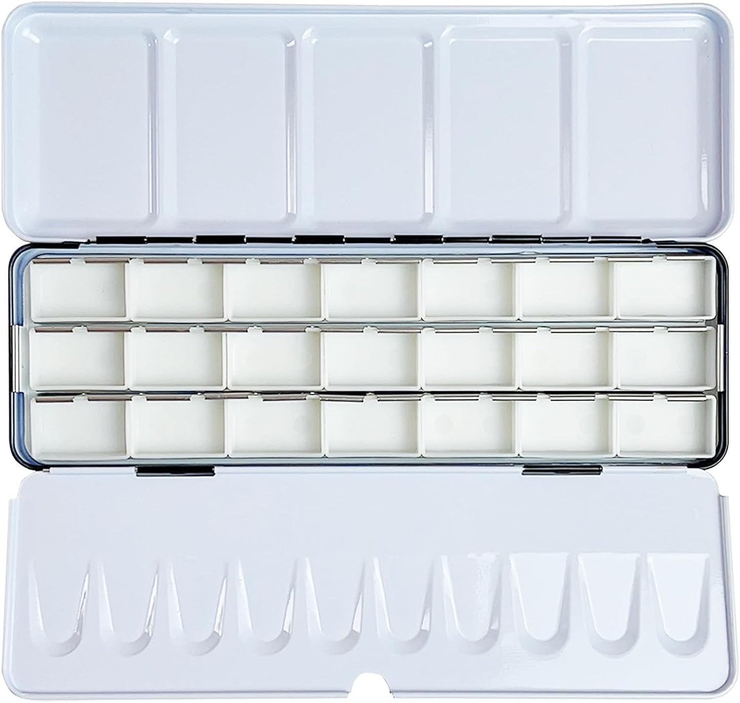 Travel Empty Watercolor Tins Palette - Medium Watercolor Palette Paint Case