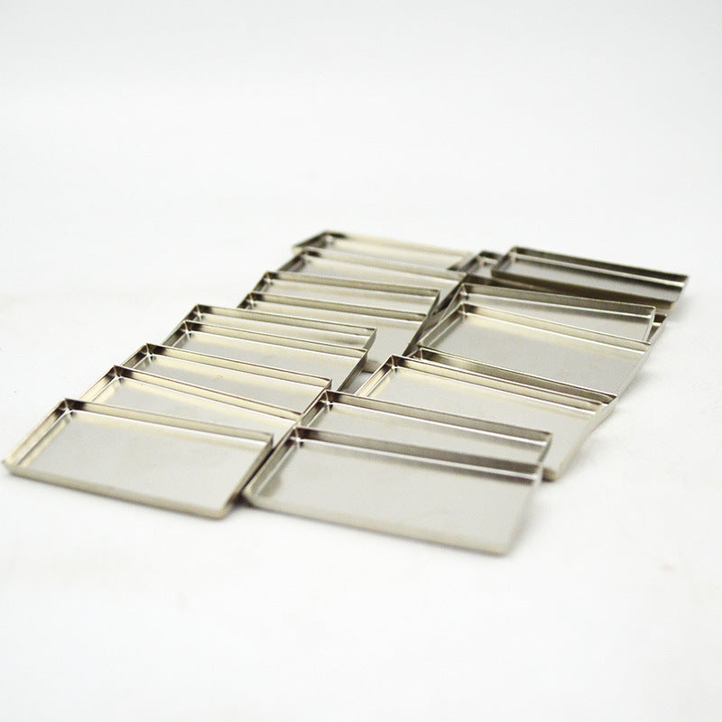 52*39MM 100Pcs, Large Mixing Empty Metal Tin Palette Pans for Watercolours or Cosmetics, Empty Eyeshadow Pans, Empty Makeup Palette, Makeup Palette Pans