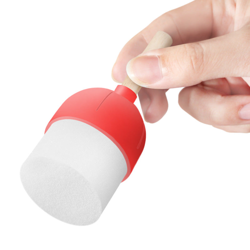 5-Pieces Assorted Size Round Sponges Brush Set, Paint Tools for Kids  paint tools