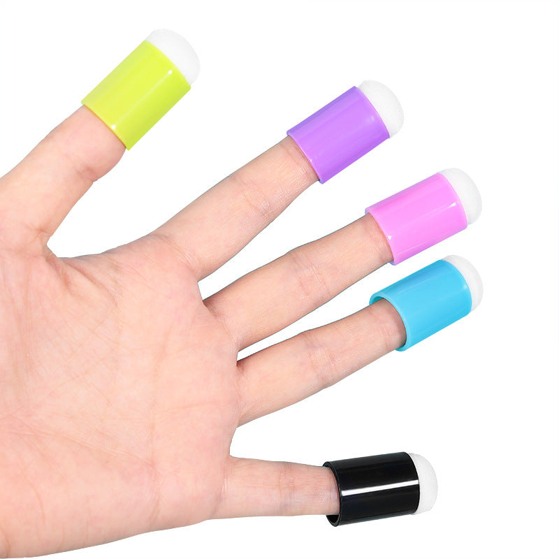 Finger Sponge Daubers Set – 5 Sets, 30pcs | DIY Crafting, Blending, and Coloring Tool for Scrapbooking, Ink Pads, and Art Projects