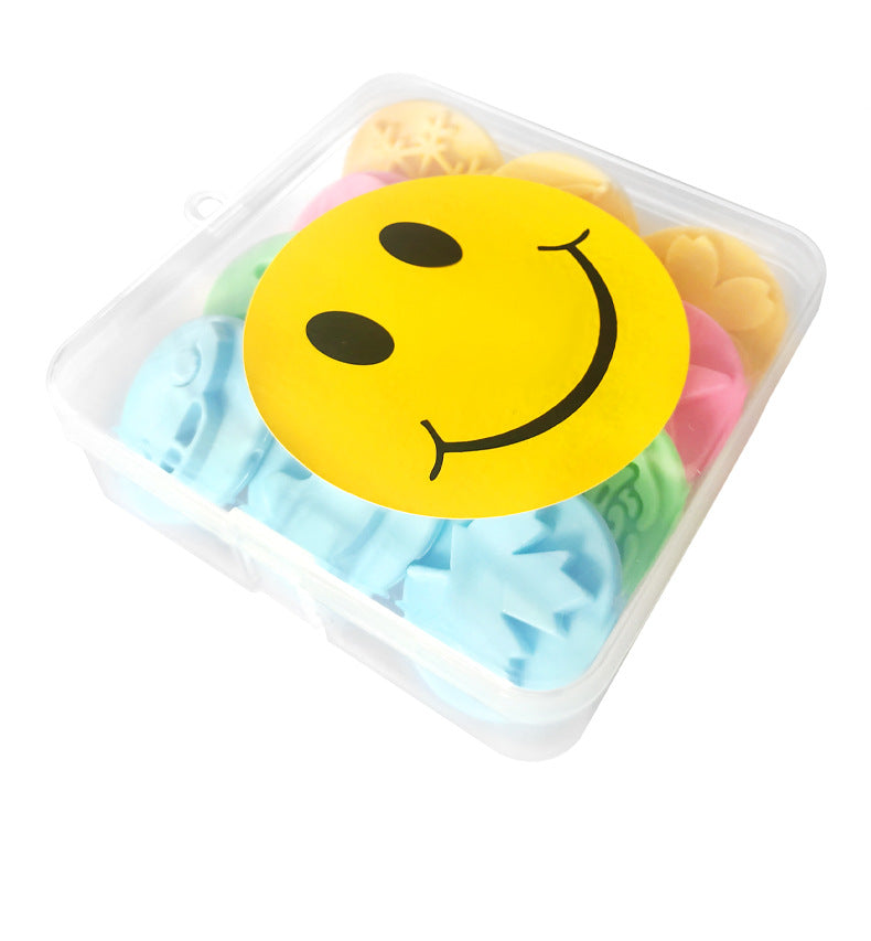 Kids Art Stamps Set – 12pcs Cute Pattern DIY Painting Stamps for Children, Reusable Soft Rubber Craft Stamps for Kindergarten Drawing & Doodling, Easy to Clean & Safe for Little Hands