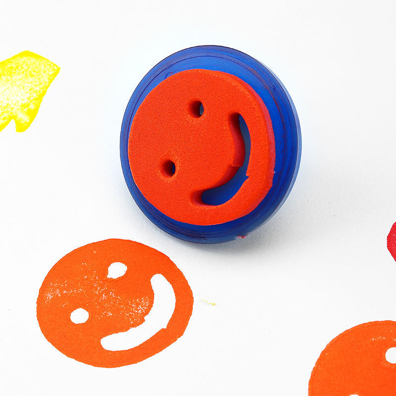 Children's Sponge Stamp Set for DIY Art, Cute EVA Foam Stamps for Kids, 6-Pack Colorful Patterns, Fun Educational Craft Tools, Easy to Use & Color, Boost Creativity