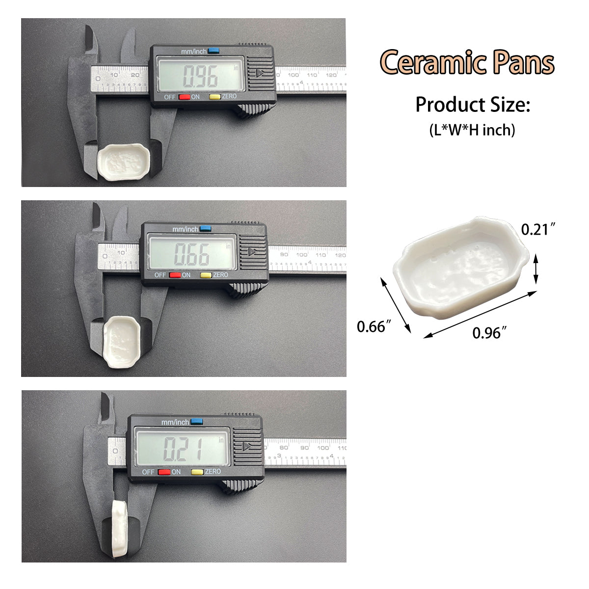 1ML 100 Pcs, Mini Ceramic or Plastic Paint Palette Pan, Small Ceramic Tray Palette for Watercolor Gouache Acrylic Oil Painting