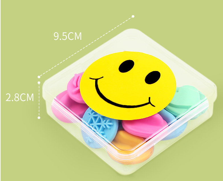 Kids Art Stamps Set – 12pcs Cute Pattern DIY Painting Stamps for Children, Reusable Soft Rubber Craft Stamps for Kindergarten Drawing & Doodling, Easy to Clean & Safe for Little Hands