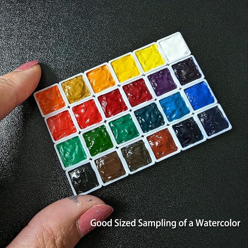 bulk empty watercolor pans