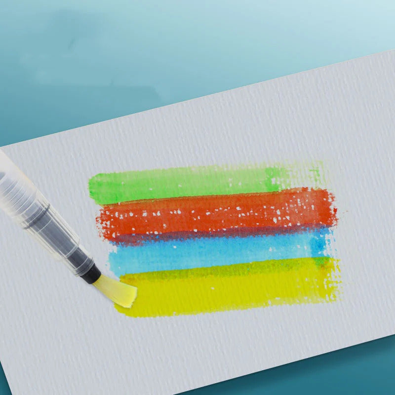 FCLUB 1000 Sheets Watercolor Paper 140LB/300GSM - 5x15cm(1.97"x6'') | Cold Pressed Pure Wood Pulp for Painting Art Works Drawing Supplies