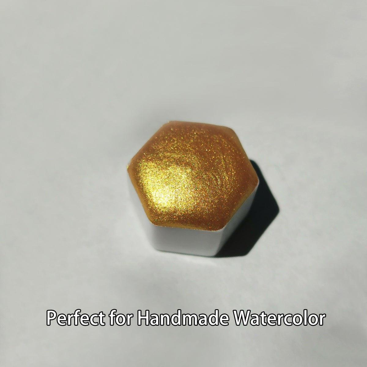 Hexagon Watercolor Pans – 200pcs White Plastic Pans (1.2ml & 2.2ml) for Handmade Paint & Gouache Sets