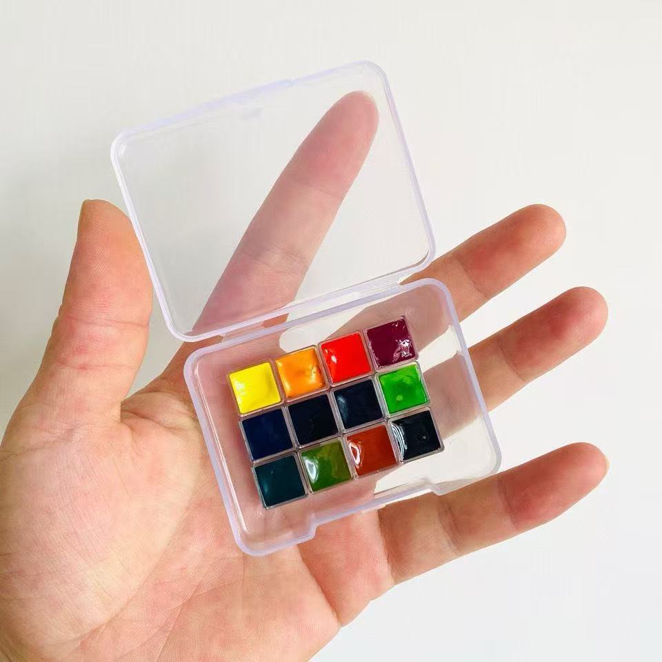 custom watercolor palette supplies