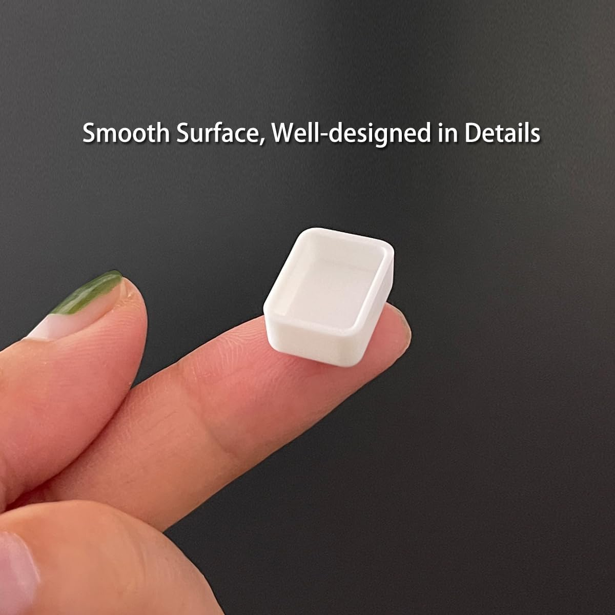 0.5ML 1000Pcs, Rectangle Watercolor Pans for Watercolor Paint, DIY Travel Palette, Mini Pans