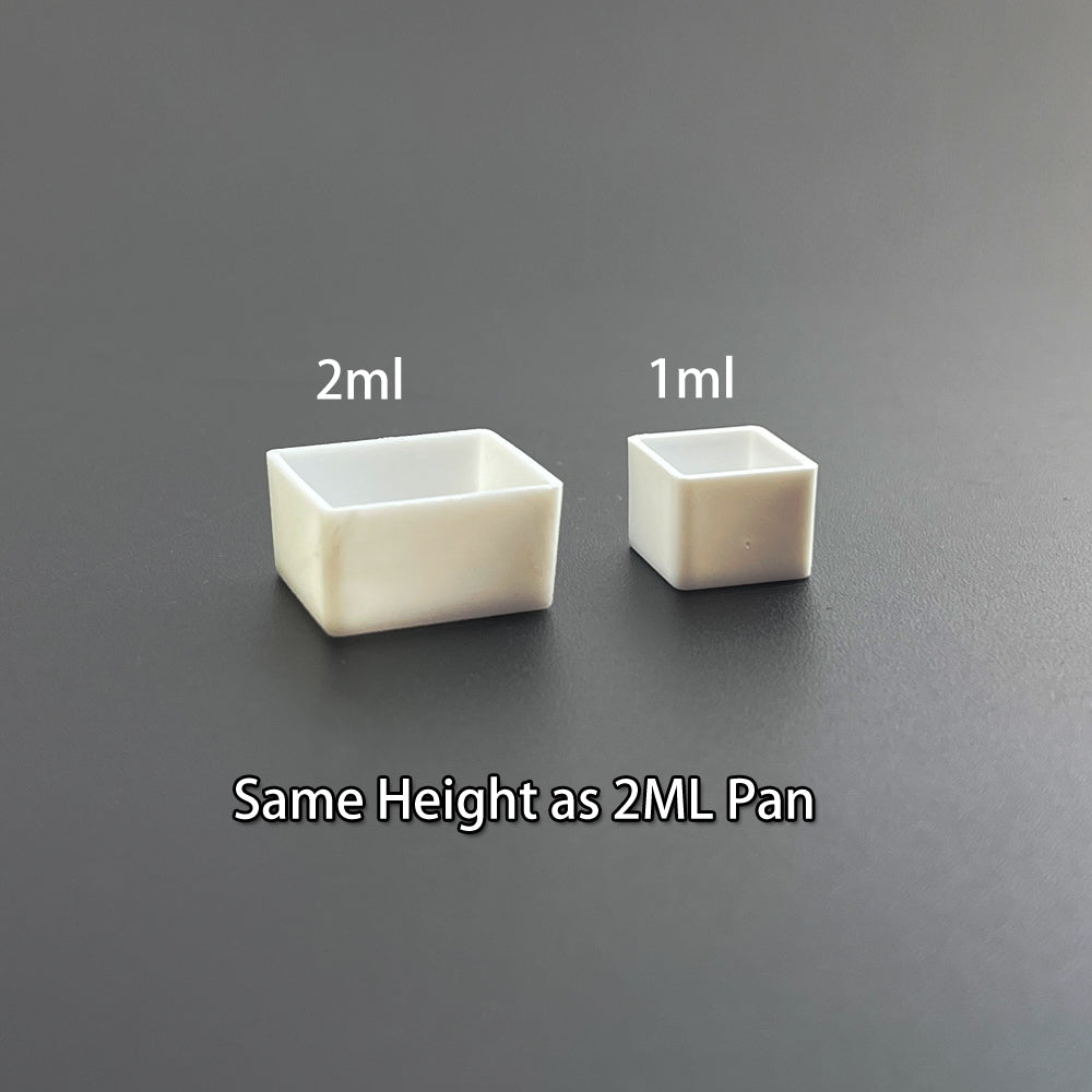 1ML 1000Pcs, Watercolour Pans, Square Paint Pans, Watercolor Pans, DIY Craft Supplies, Empty Watercolor Paint Pan