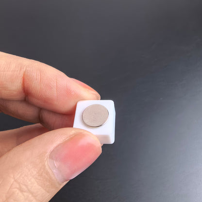 Magnetic Mini Watercolor Pans – 0.5ml Square Plastic Paint Pans with Neodymium Magnet for Art Schools, Workshops & Retail Kits, 1000pcs Bulk Pack