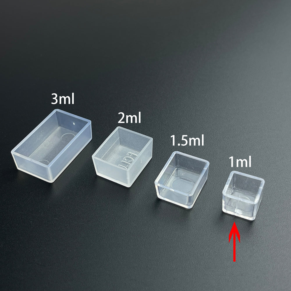 1ML 1000Pcs, Watercolour Pans, Square Paint Pans, Watercolor Pans, DIY Craft Supplies, Empty Watercolor Paint Pan
