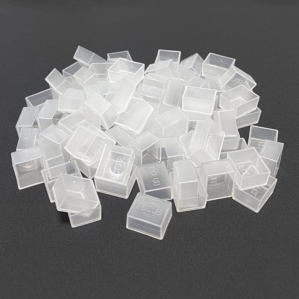 2ML 200Pcs, Watercolor Half Pans - Empty Watercolor Pans for DIY Water Colour Oils Paints