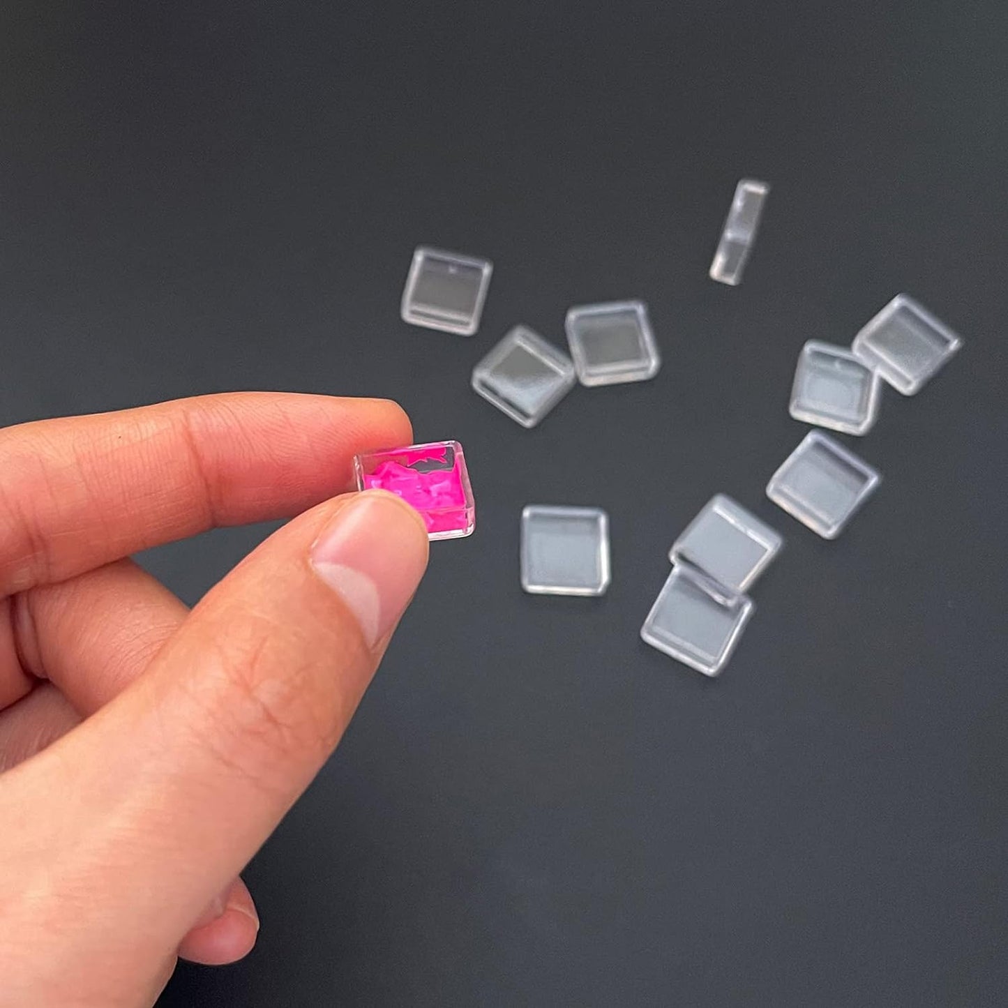 0.3ML 200Pcs, Tiny Watercolor Pans -  Mini Paint Pans Palette for Sample Watercolors