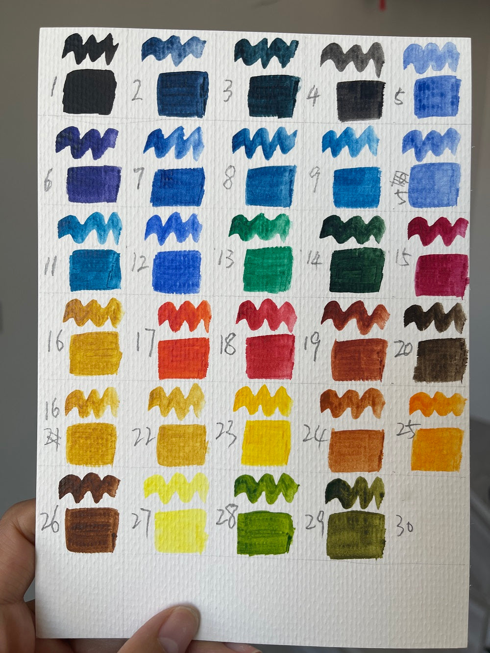 Watercolor Paint Set - 36 Colors Solid Pigment in 2ml Half Pans with Mixing Palette, Premium Water Color Paint Kit for Kids, Adults, Beginners and Artists Painting