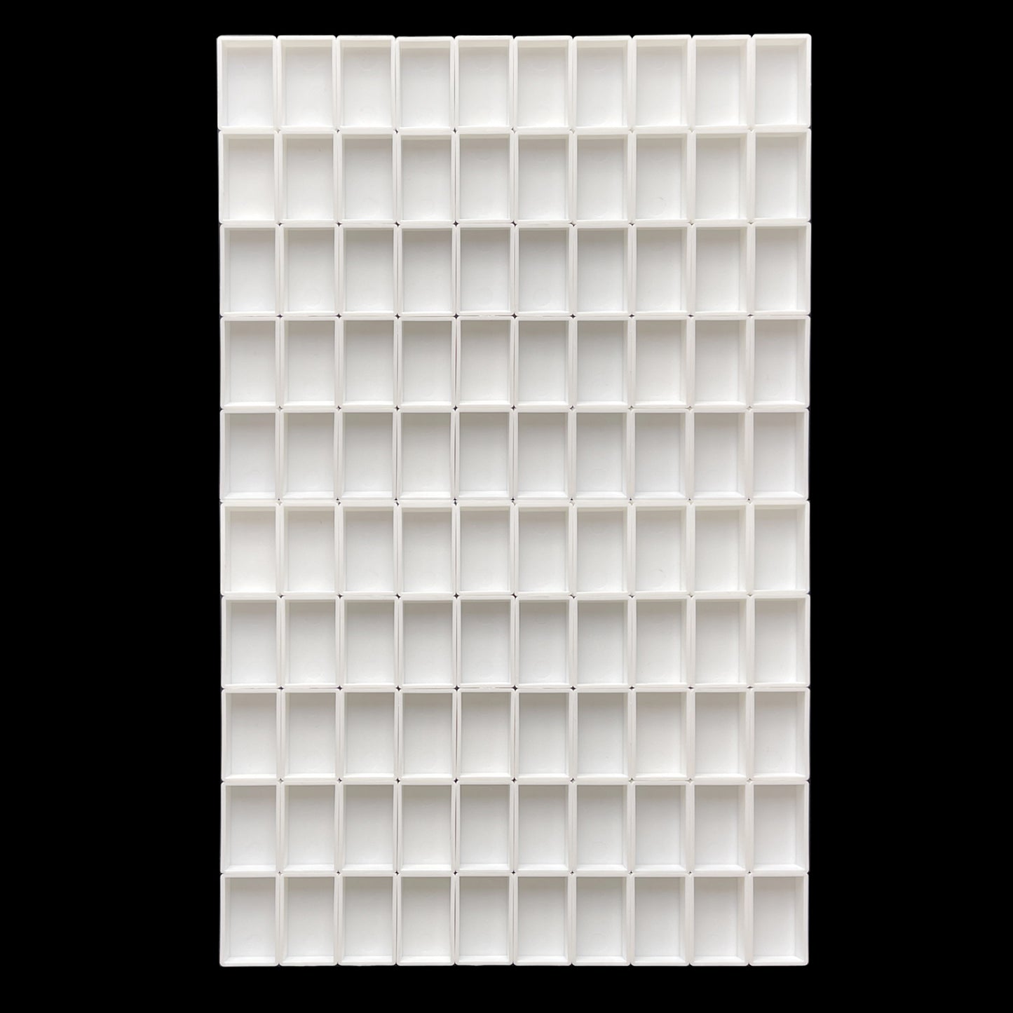 3.6ML 1000Pcs, FCLUB Empty Watercolor Pans - Plastic Watercolor Full Pans for Painting DIY Art Drawing