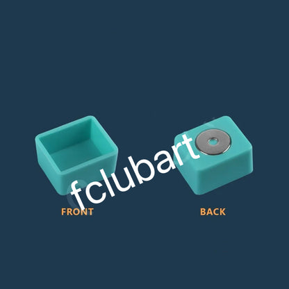 Magnetic Watercolor Half Pans with Neodymium Magnets | Perfect Fit for Any Metal Tin | 2ML Watercolor Pans