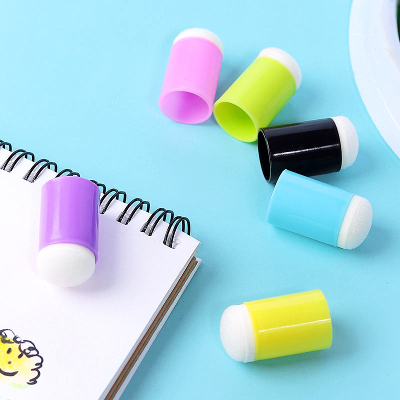 Finger Sponge Daubers Set – 5 Sets, 30pcs | DIY Crafting, Blending, and Coloring Tool for Scrapbooking, Ink Pads, and Art Projects