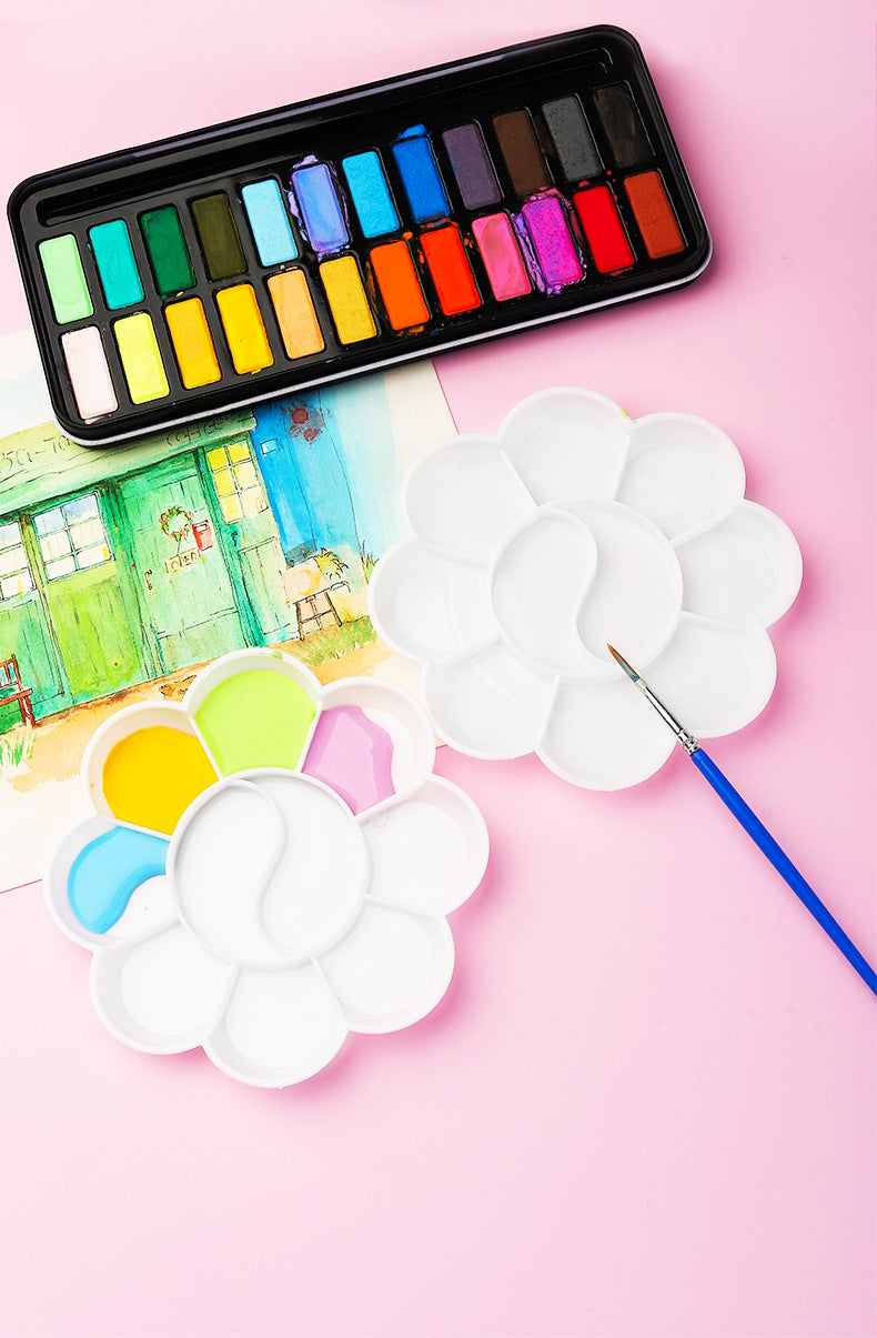 Paint Tray Palettes, Paint Pallet, Paint Holder, Painting Palette, Plastic  Palette, Paint Tray Pallets for Kids to Painting or Have a Birthday Painting  Party 