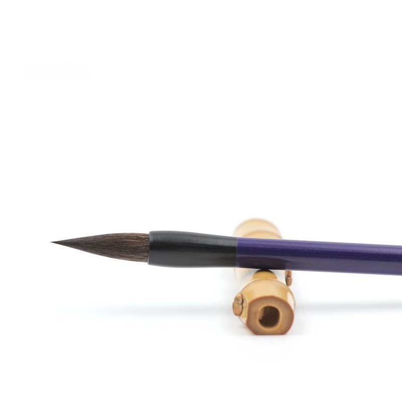Chinese painting brush for fine lines, delicate details and controlled strokes