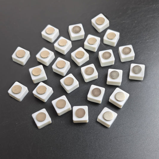 FCLUB Magnetic Mini Watercolor Pans – 0.3ml Plastic Paint Pans with Strong Neodymium Magnet for Art Supply Stores, Schools & Creative Retailers, 2500pcs Bulk Pack