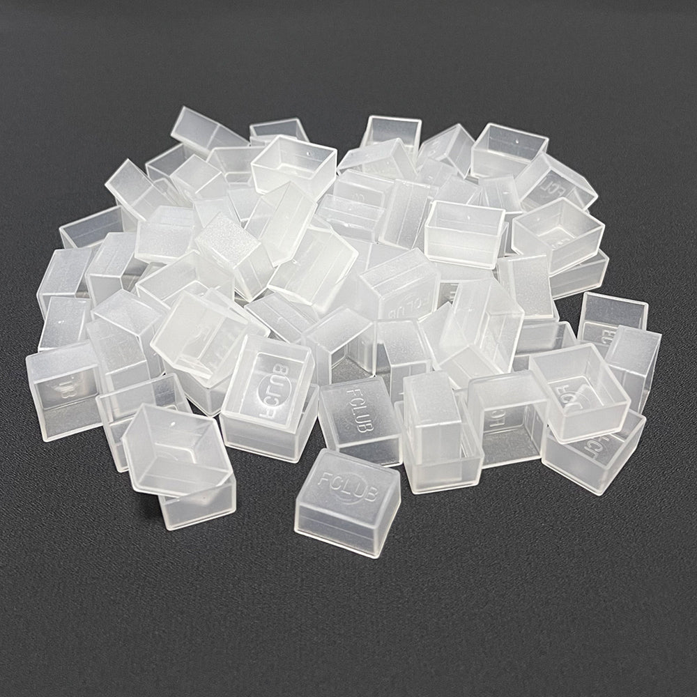 2ML 1000Pcs, Watercolor Half Pans - Empty Watercolor Pans for DIY Water Colour Oils Paints