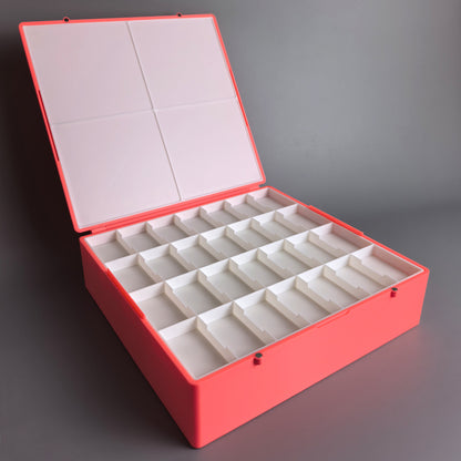 Modular 112 pan watercolor palette designed for Kuretake Gansai Tambi paint pans
