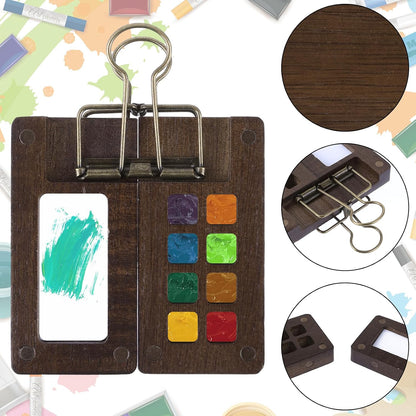 small travel paint palette for artists, sketching, and plein air painting